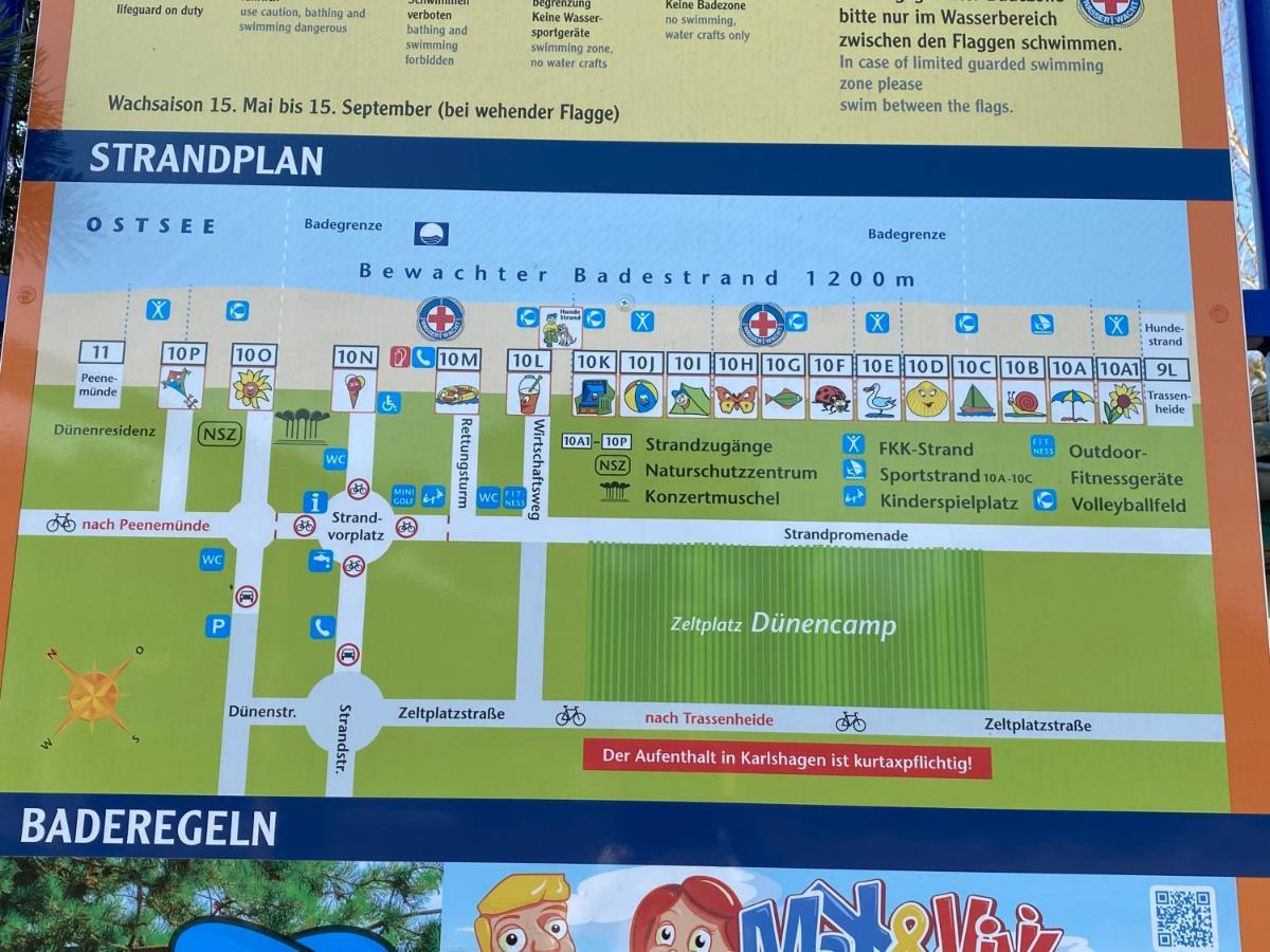 Duenenresidenz Karlshagen - Ferienwohnung Ginsterweg Εξωτερικό φωτογραφία